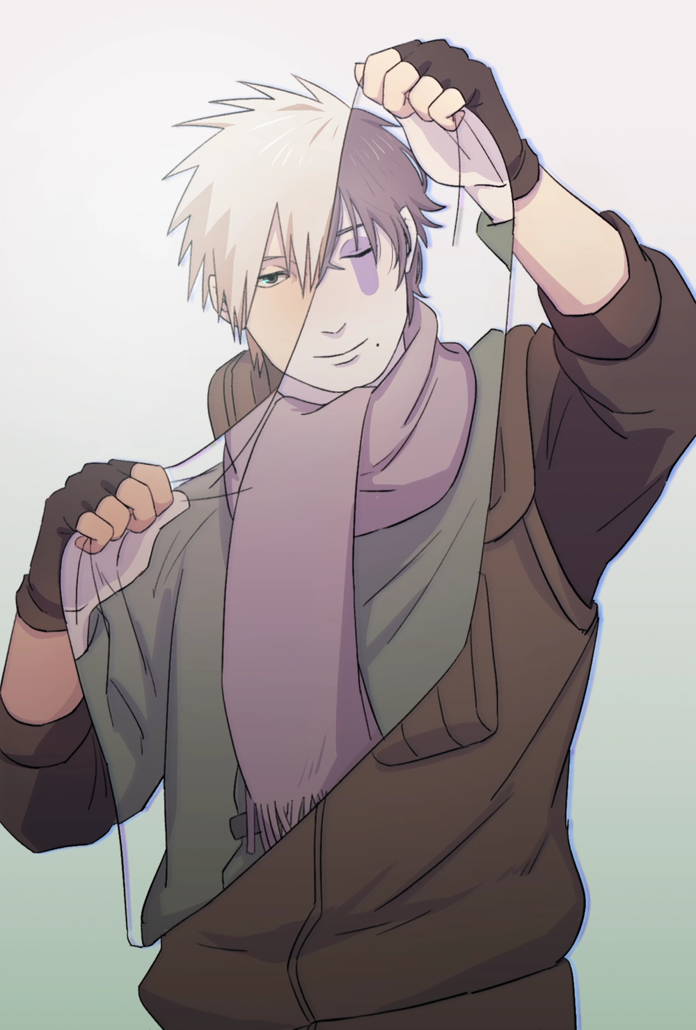 anh kakashi lộ mặt hiếm thấy 