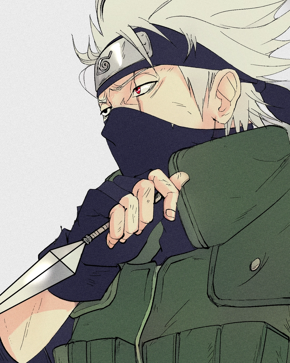 hình ảnh kakashi ngầu phong cách ninja 