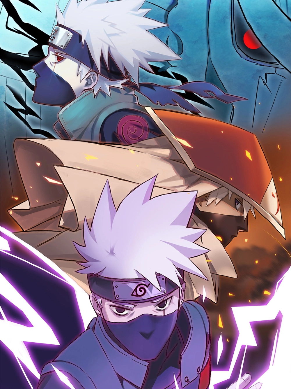ảnh kakashi đẹp độc đáo 