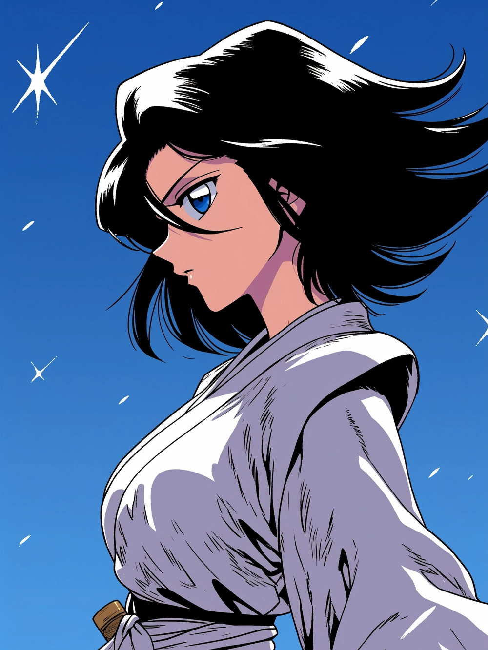 ảnh nhân vật rukia trong bleach 