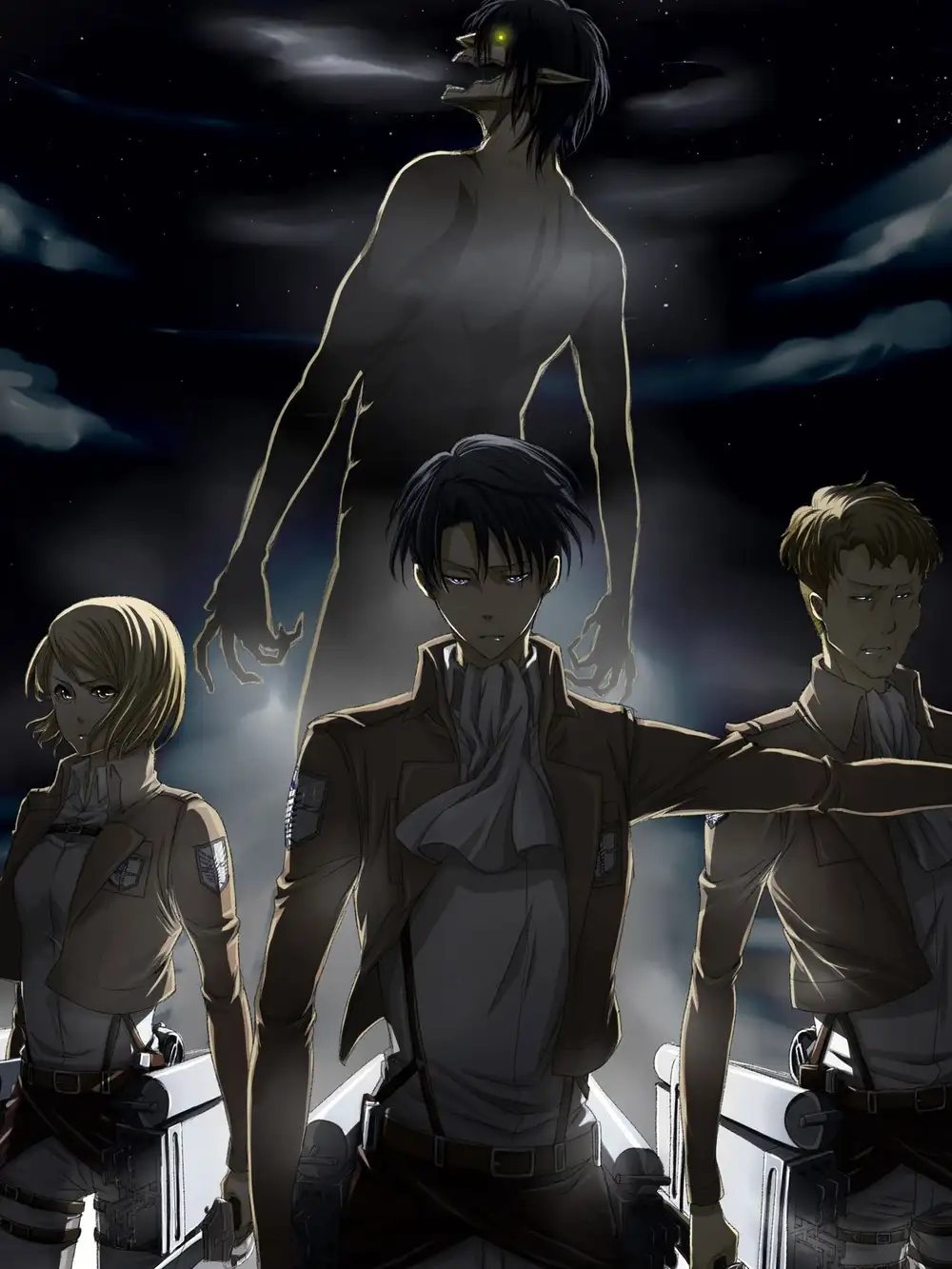ảnh anime của levi ackerman 