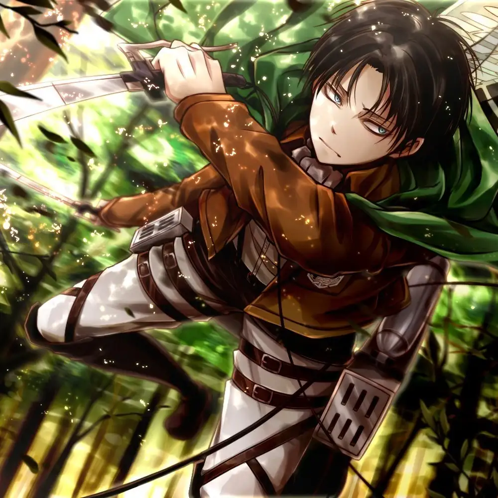 hình ảnh đầy phong cách của levi ackerman 