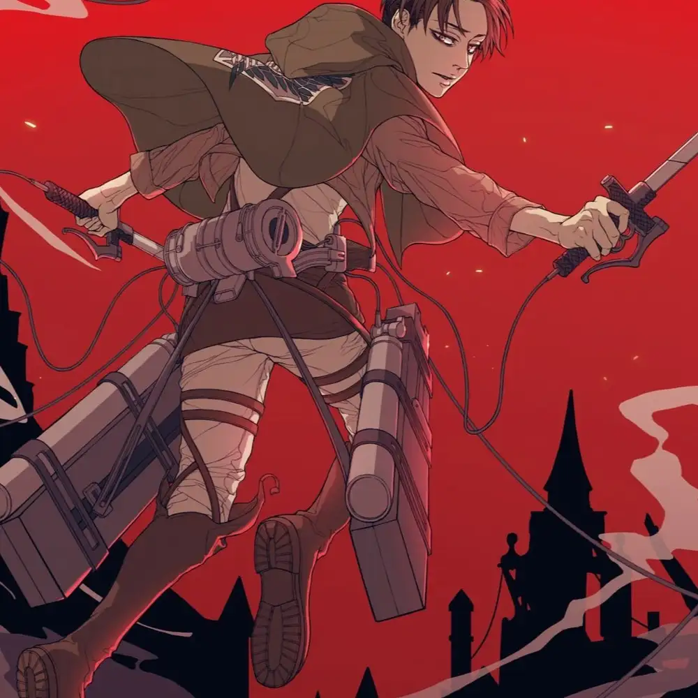 levi attack on titan hình ảnh 