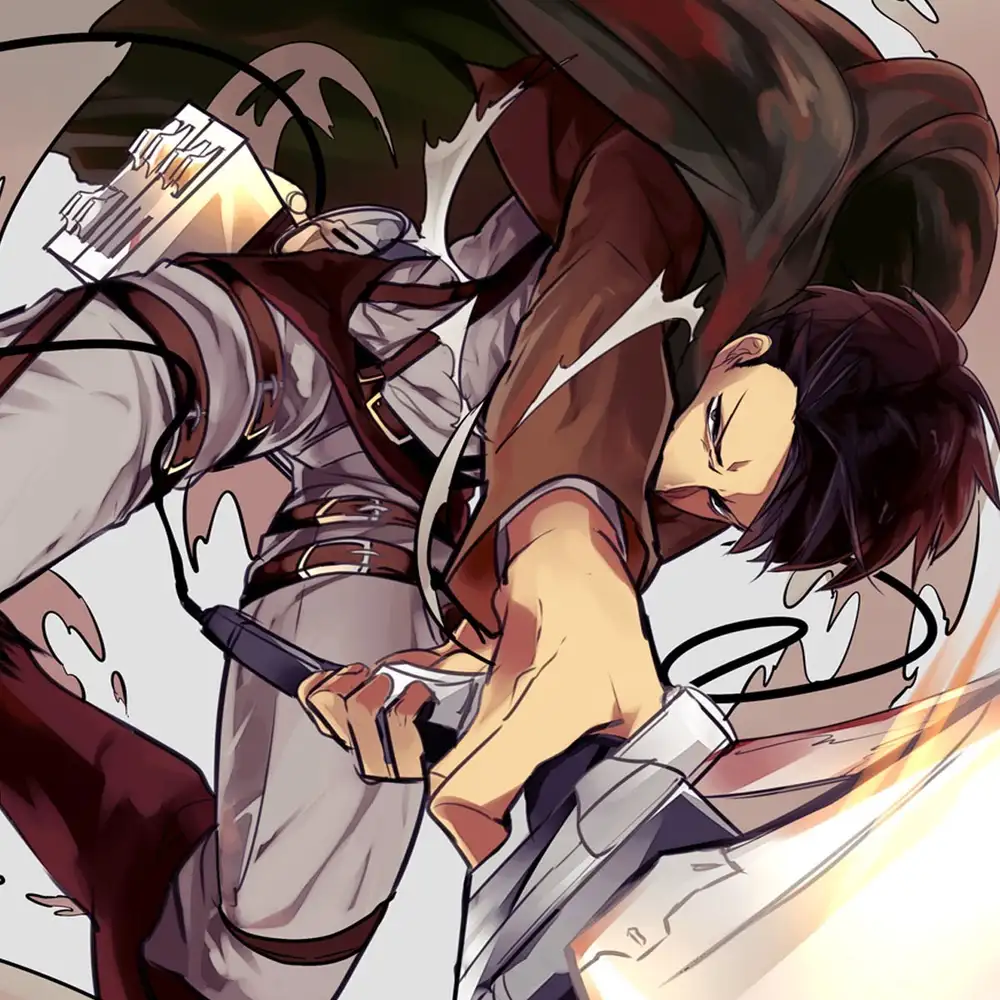 ảnh levi ackerman nổi bật trong anime 