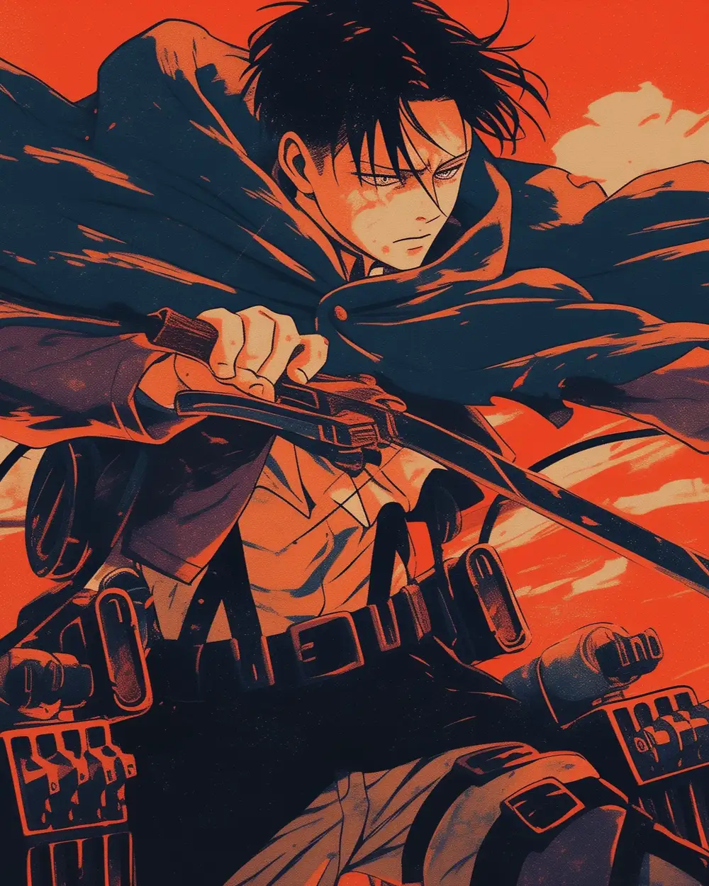 hình ảnh levi ackerman 
