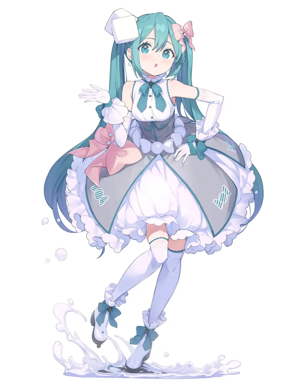 ảnh miku hatsune dịu nhẹ