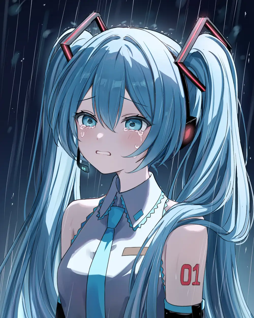 ảnh anime hatsune miku mang phong cách hiện đại