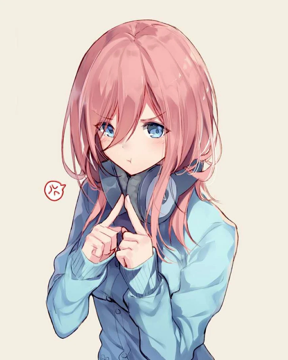 hình ảnh miku nakano anime girl 