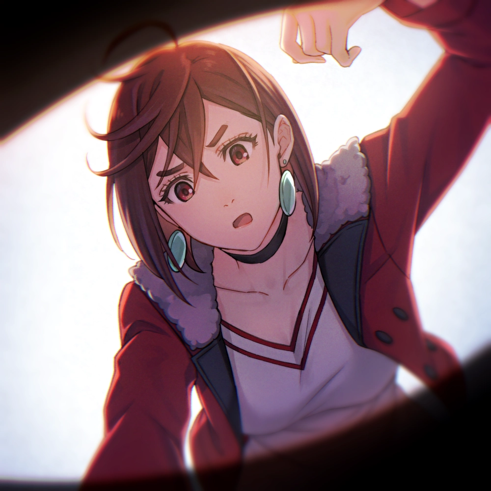 ảnh momo ayase đầy màu sắc 