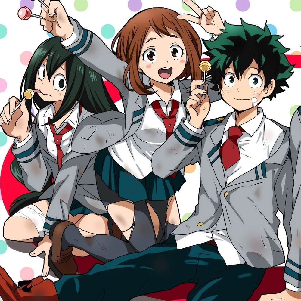ảnh nền my hero academia đẹp rực rỡ 