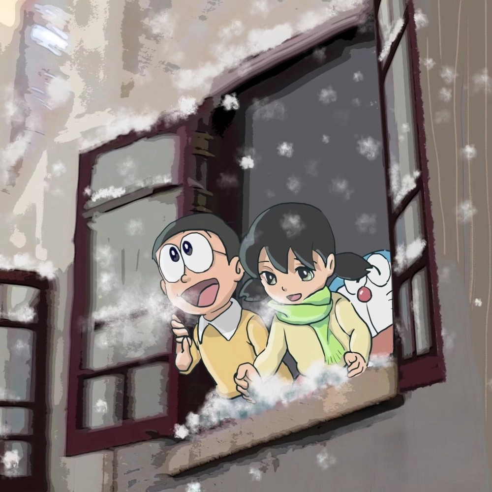 ảnh nobita và shizuka tình cảm 