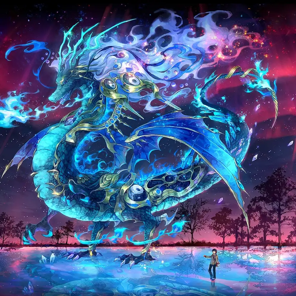 rồng anime ngầu huyền bí 