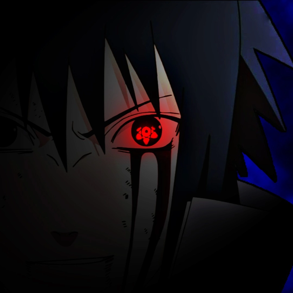 ảnh sasuke sharingan đỏ rực 