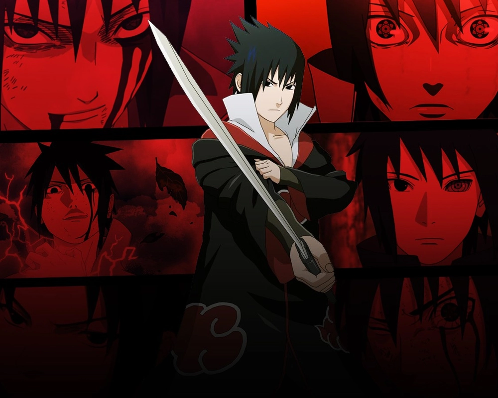 ảnh sasuke 3d sống động 