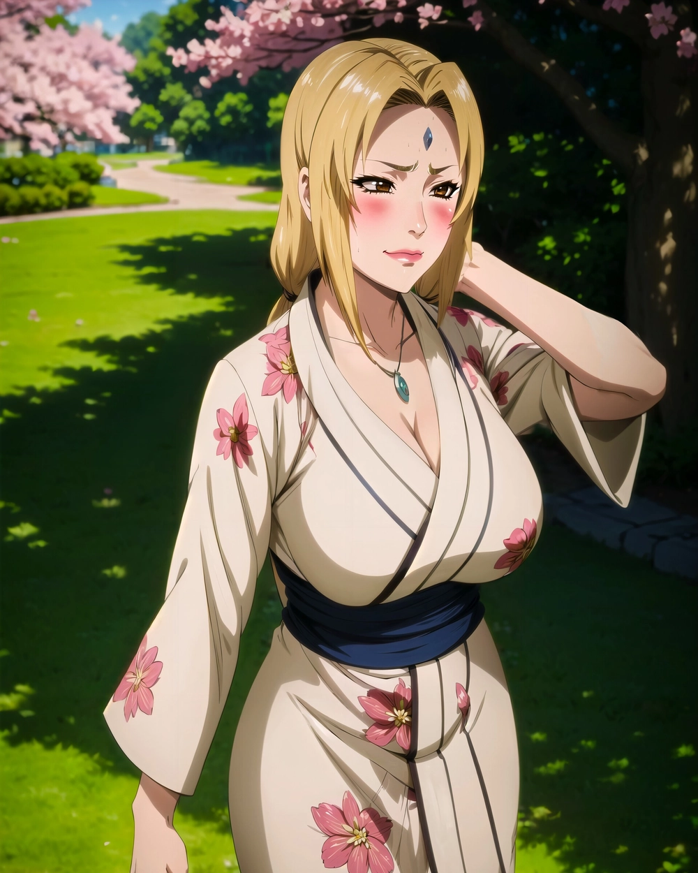 hình ảnh tsunade chuẩn anime 