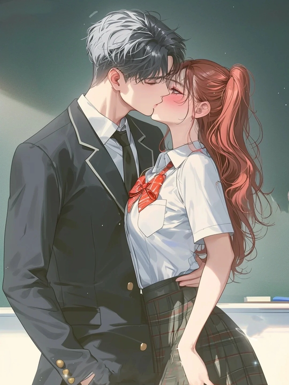 anime hôn môi đẹp mắt