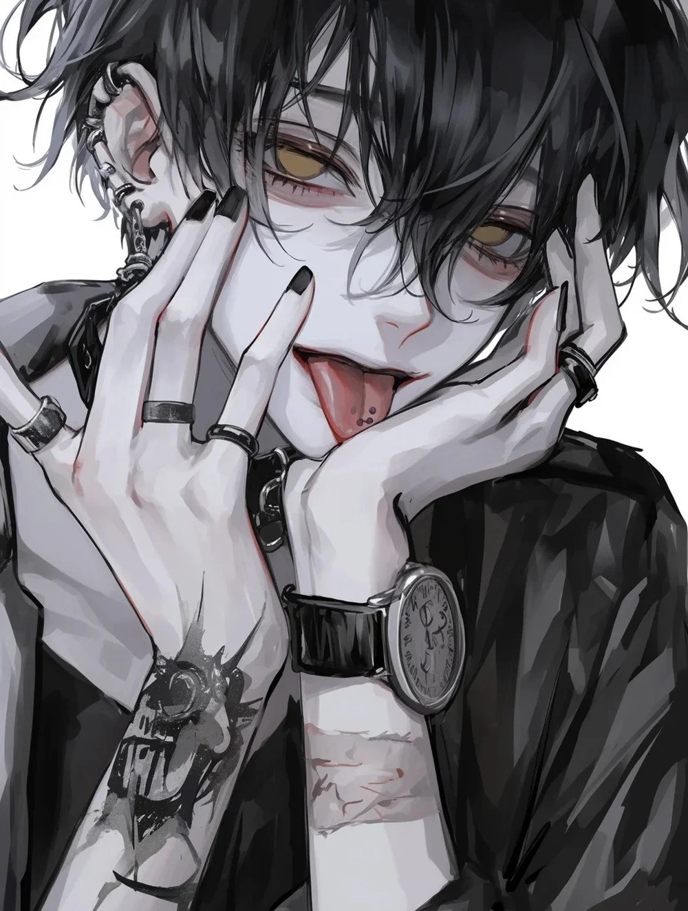 anime lè lưỡi 12