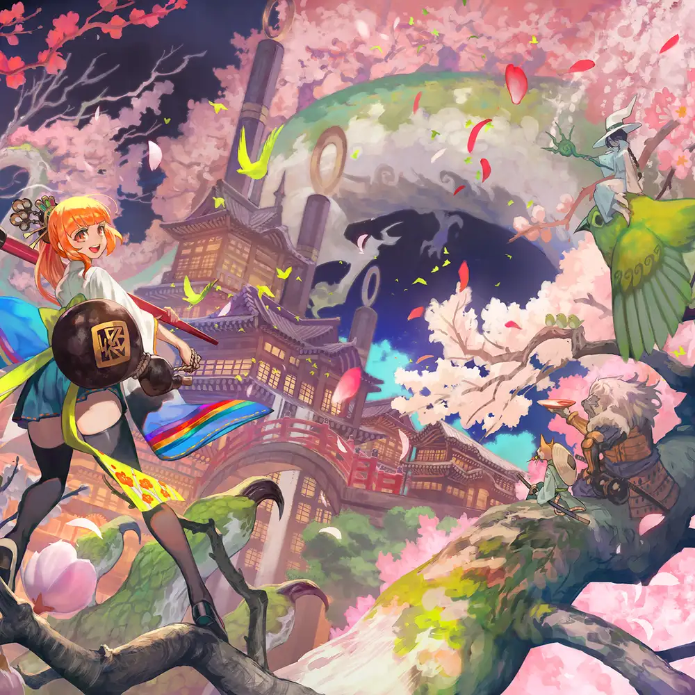 hoa anh đào rơi trong gió anime vương vấn 