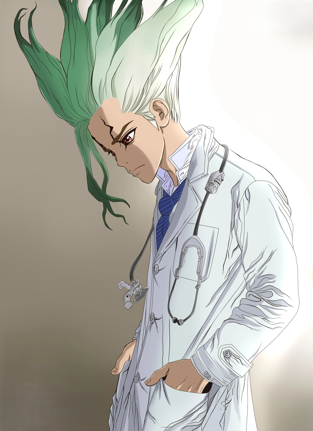 ảnh bác sĩ anime dr.stone