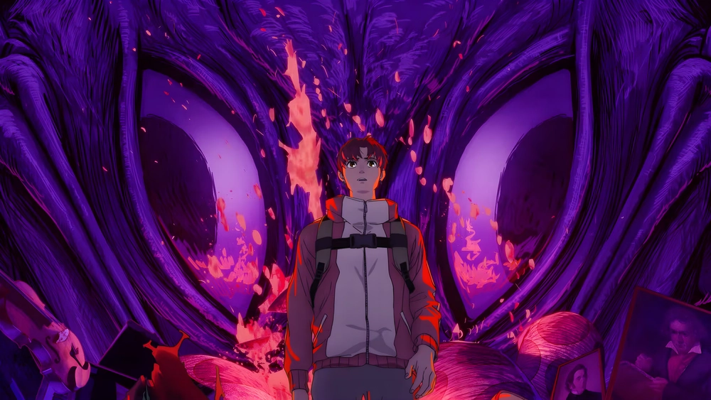 ảnh Dandadan anime đậm chất viễn tưởng 