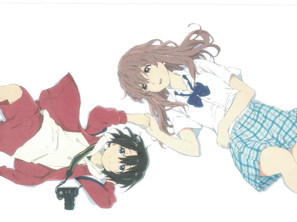 ảnh anime dáng hình thanh âm lãng mạn 