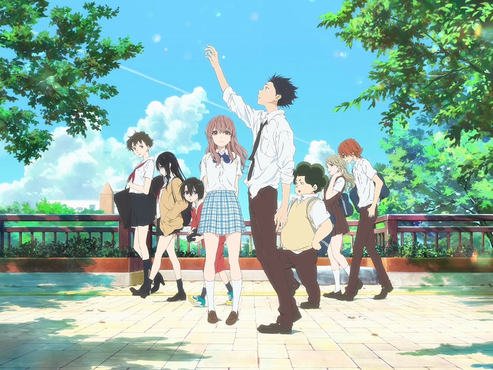 ảnh dáng hình thanh âm mang màu sắc anime