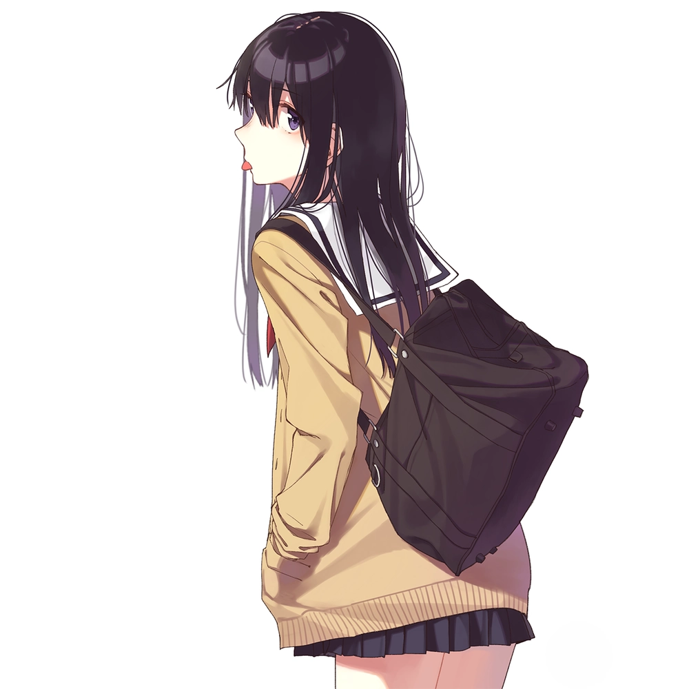hình nền anime dáng hình thanh âm 