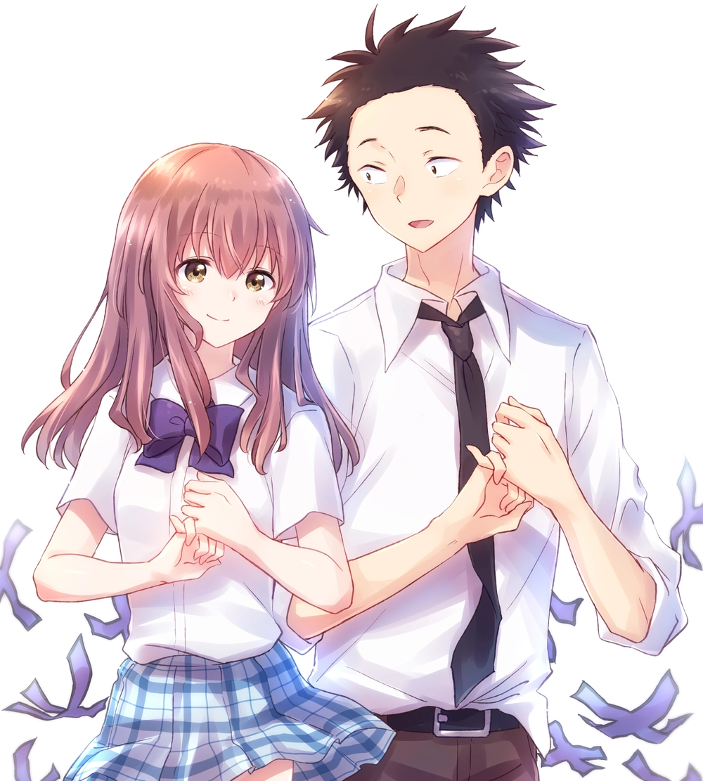 ảnh anime dáng hình thanh âm full hd 