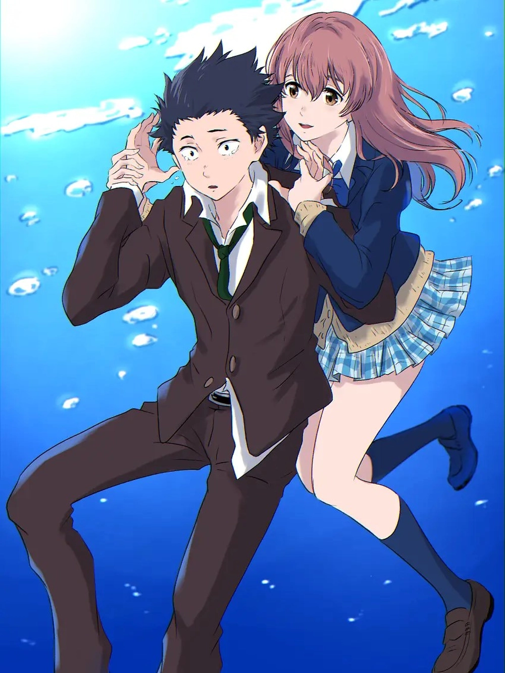 ảnh anime dáng hình thanh âm cực đẹp 