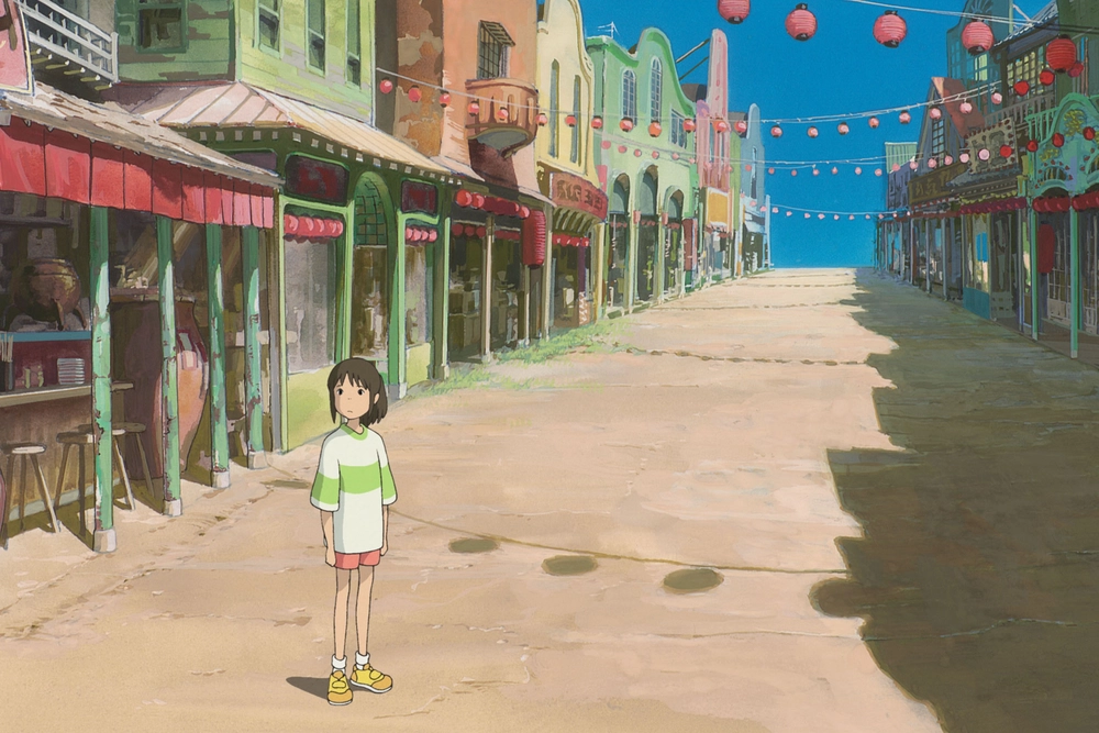 ảnh anime đường phố chất lượng cao 