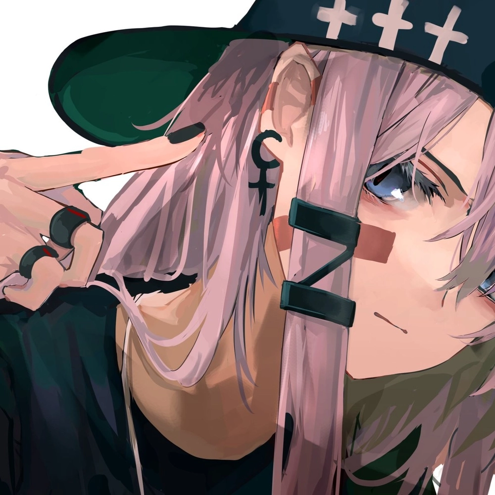 hình giơ ngón giữa anime 