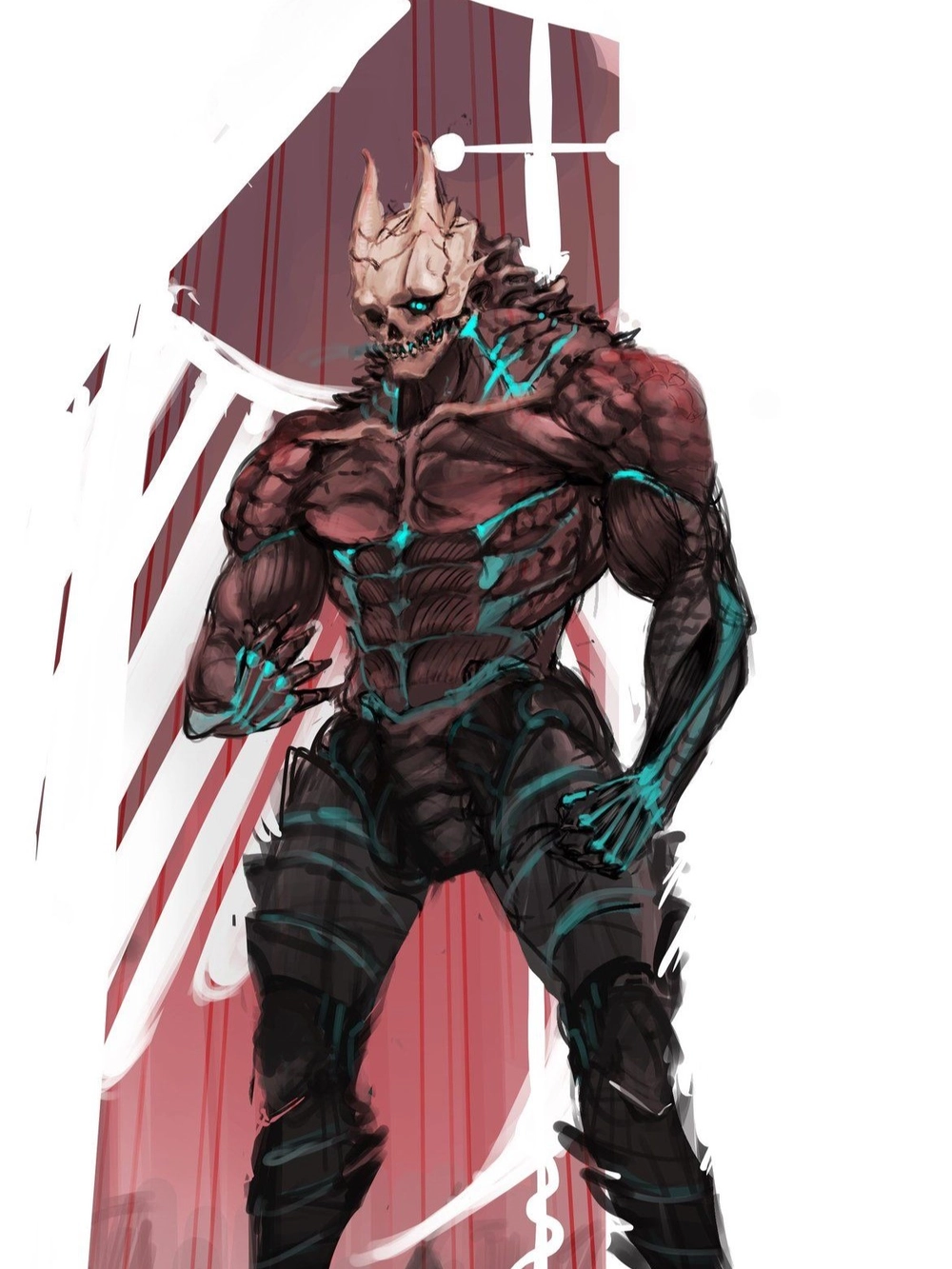 ảnh Kaiju No. 8 anime độc đáo 
