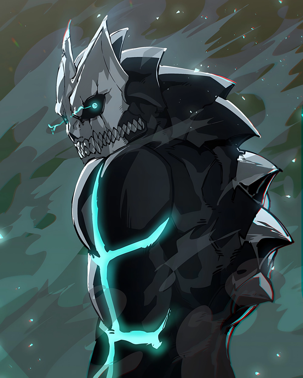 hình Kaiju No. 8 anime chân thực 