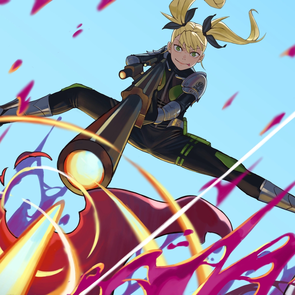 ảnh Kaiju No. 8 phong cách anime hành động 