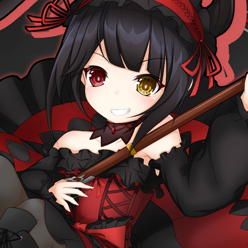anime Kurumi Tokisaki hình ảnh đẹp 