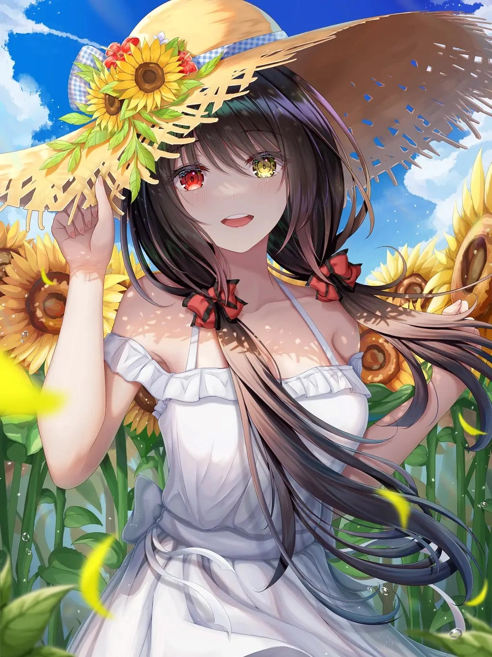 hình Kurumi Tokisaki cute phong cách anime 