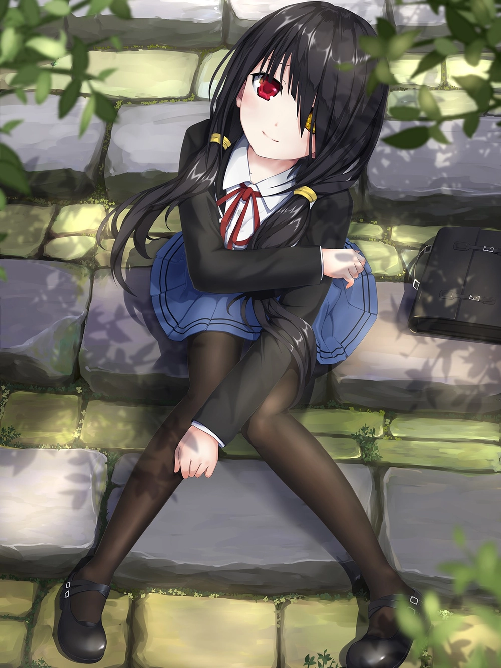 ảnh anime Kurumi Tokisaki đẹp xuất sắc