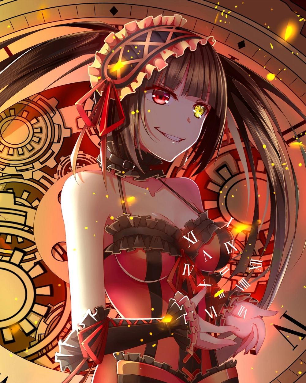ảnh Kurumi Tokisaki ngầu trong Date A Live 