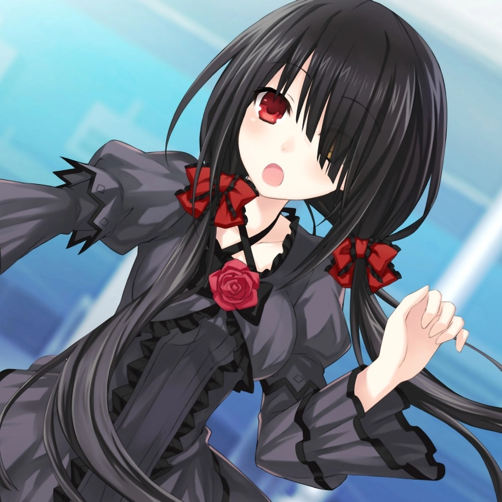 ảnh anime nhân vật Kurumi trong Date A Live 