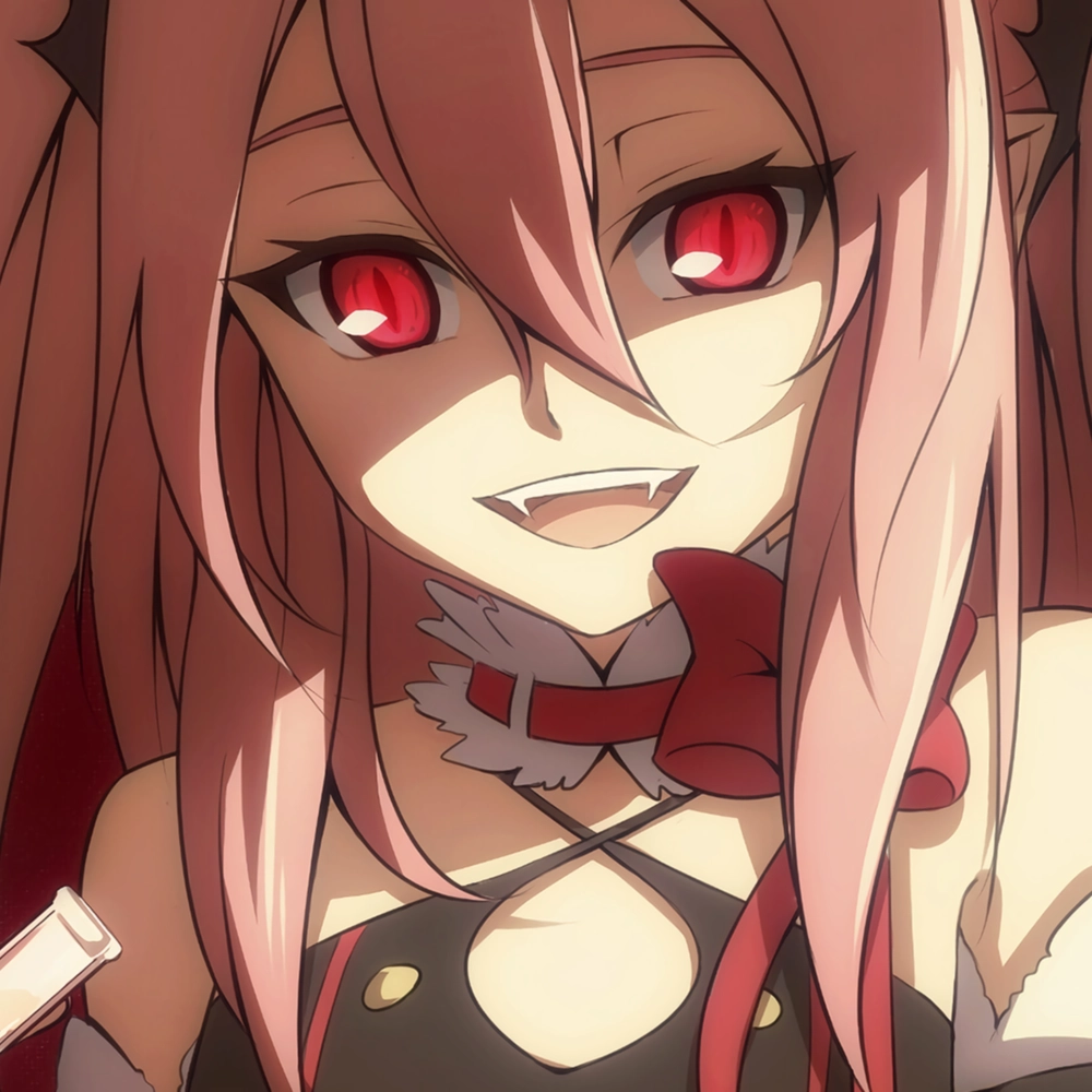 ảnh anime nữ vampire phong cách kawaii 