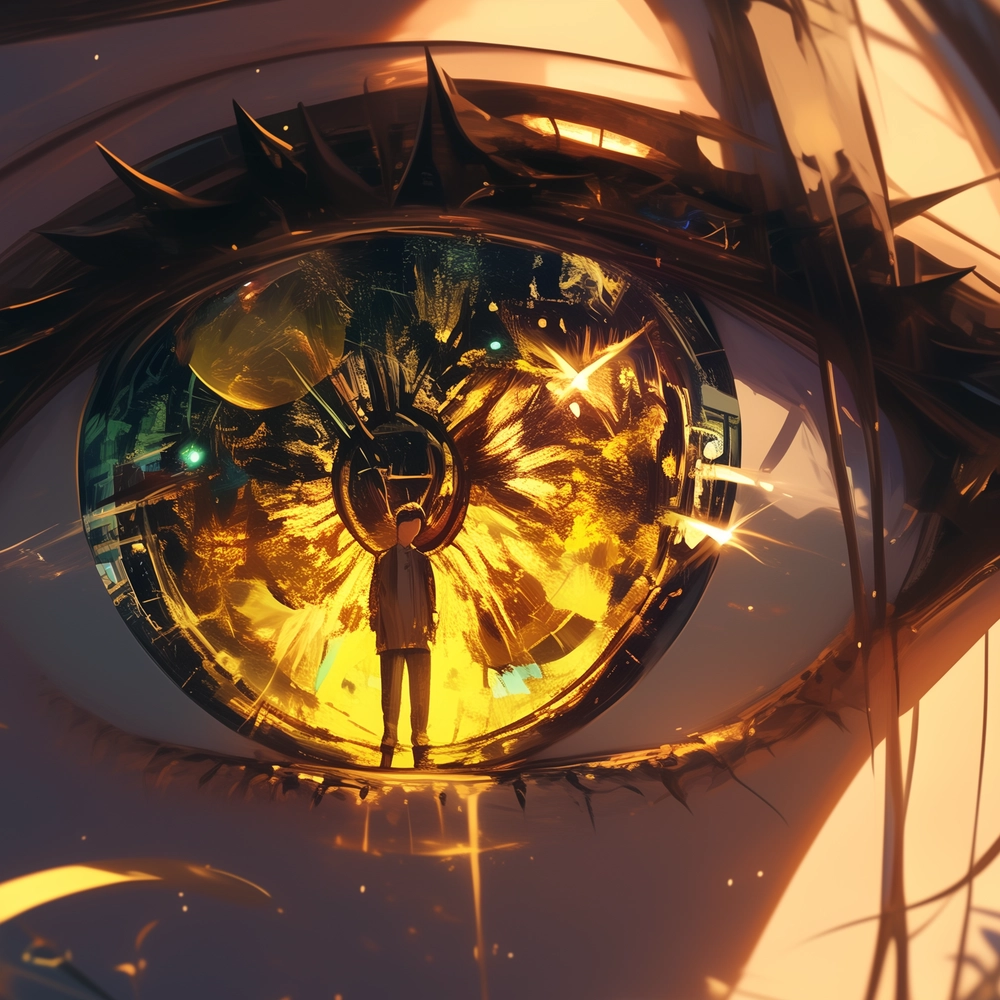 ảnh mắt nhân vật anime 