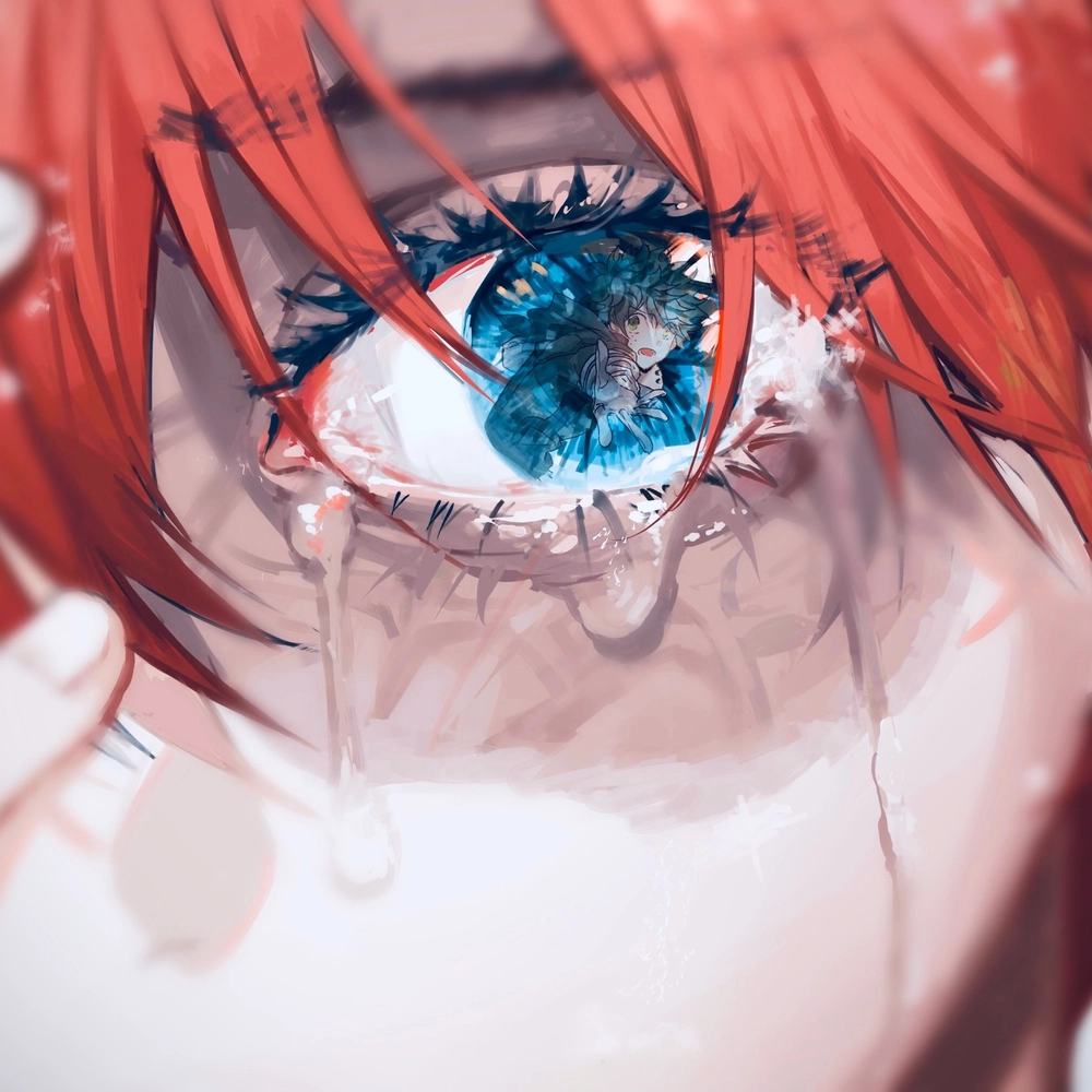 hình anime đôi mắt to 