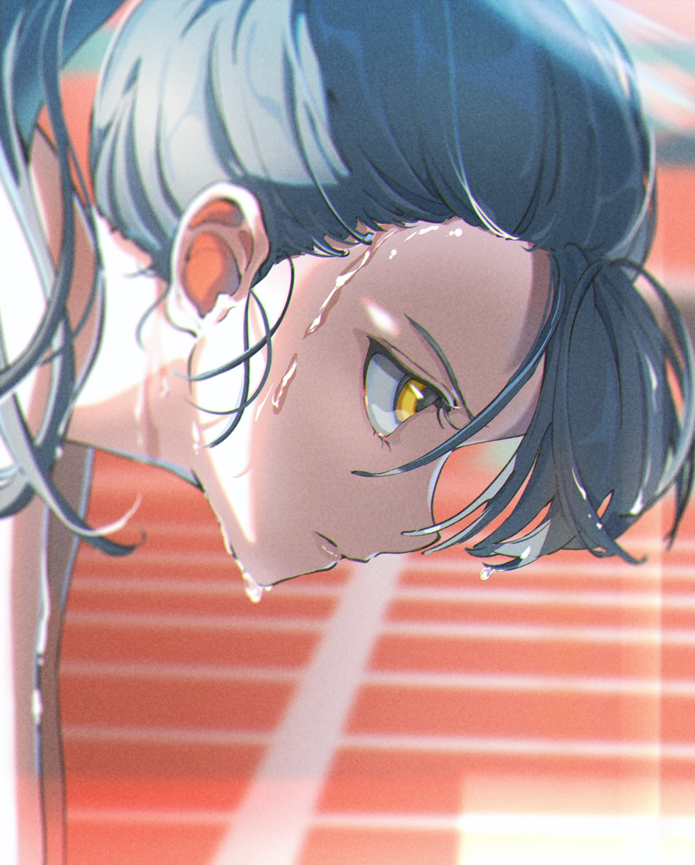 ảnh anime mắt nữ sắc lạnh 