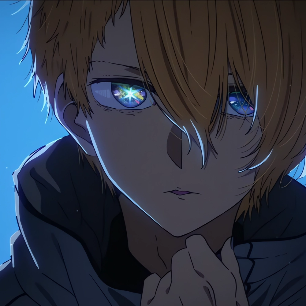 hình ảnh anime nam có đôi mắt nổi bật 