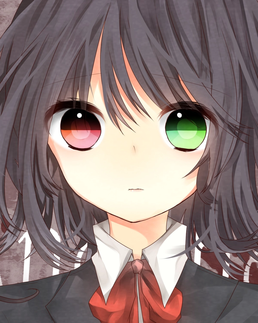 ảnh anime ánh mắt lung linh theo phong cách hiện đại 