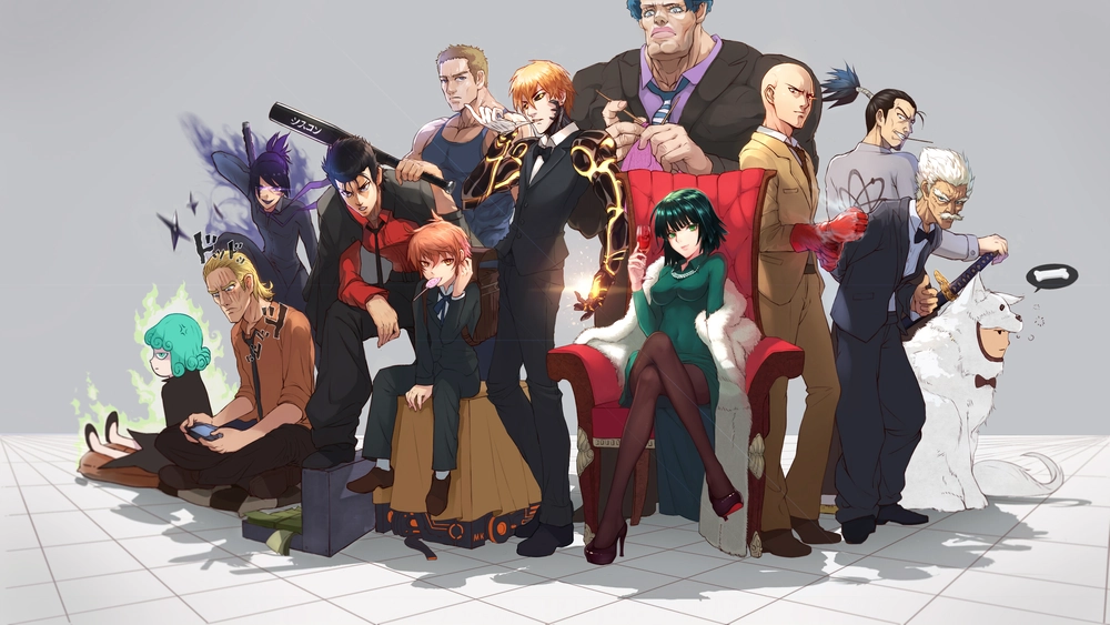 ảnh nhân vật One Punch Man