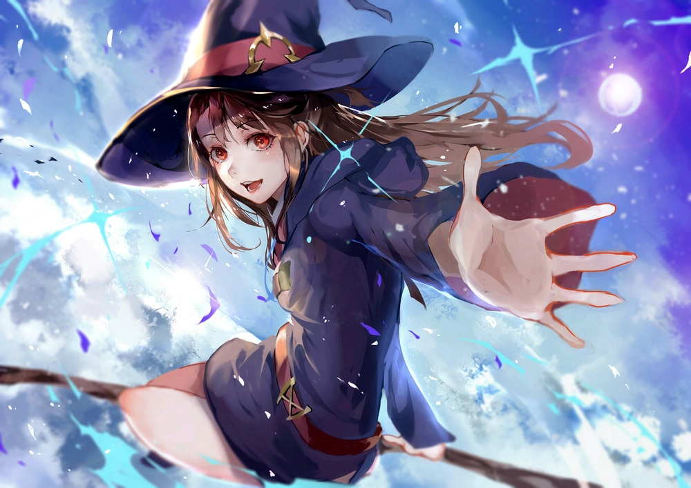 pháp sư anime dùng pháp khí chiến đấu