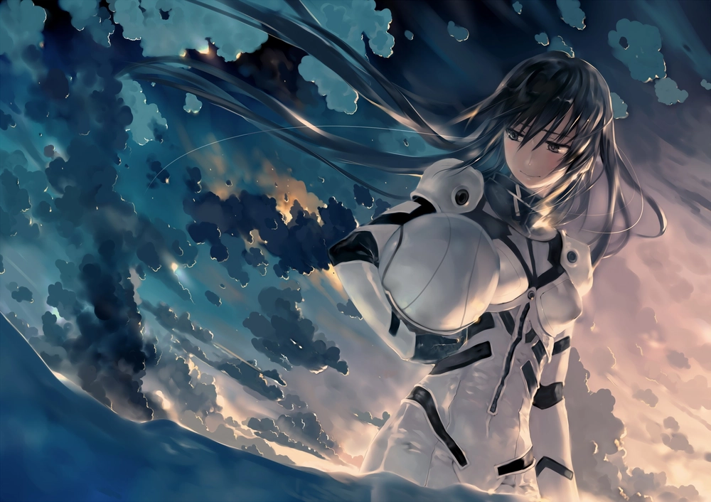 ảnh anime phi hành gia