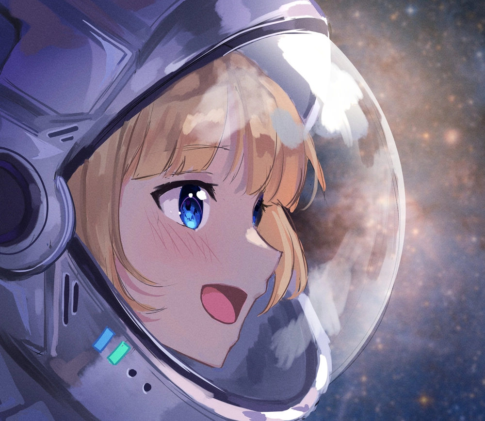 ảnh phi hành gia anime