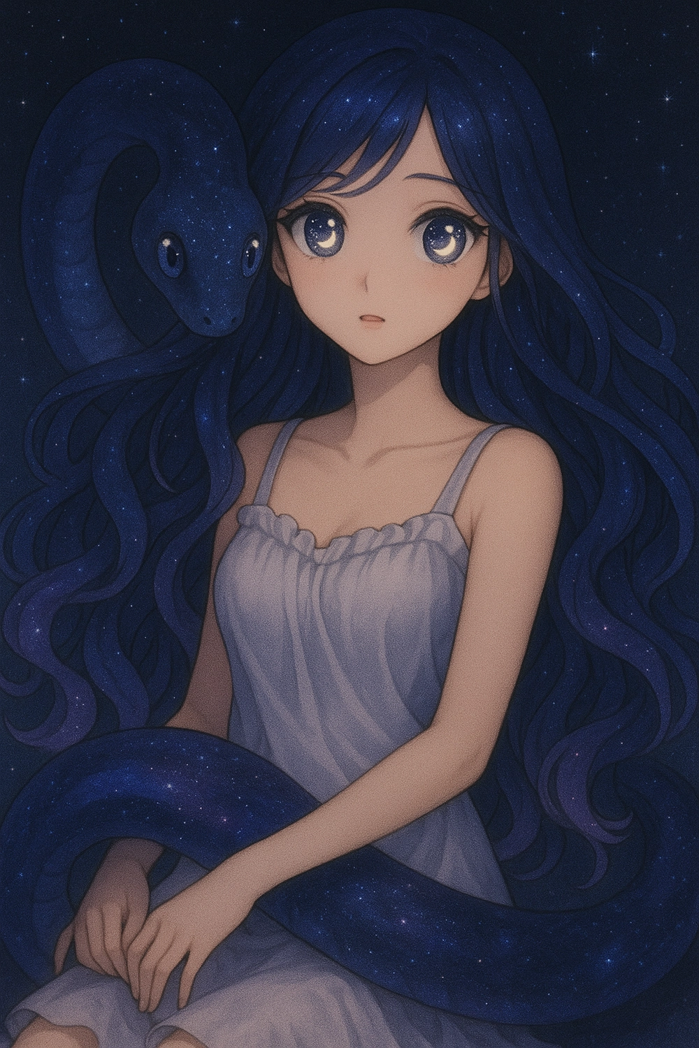 ảnh rắn anime đẹp mê ly 
